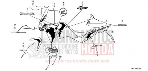 MARKE/STREIFEN (4) CRF1100A4L de 2020